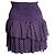 Falda estampada joumi floral morada Maje Púrpura - vista 2