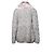Ermanno Scervino, grauer Strickcardigan mit Pelzkragen. - Ansicht 2