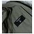 Balmain, parka con cappuccio in cotone verde - vista 7