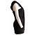 Elie Saab, schwarzes Neckholder-Kleid. - Ansicht 2