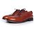 Paul Smith, scarpe con lacci in pelle Broque Marrone