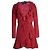 Autre Marque Realisation Kleid mit Rüschen und Sternenmuster Rot