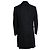 Amiri, Cappotto lungo in bouclé nero - vista 3