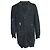 Alexander McQueen, grauer Cardigan im Distressed-Look