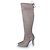 Botas Michael Kors, Jamie suede stretch en taupe Castaño - vista 2