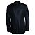 Alexander McQueen, double breasted glitter blazer Black - view 2