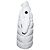 Moncler, Abrigo acolchado blanco - vista 4