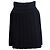 Balmain, falda ajustada plisada negra Negro