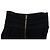 Balmain, falda ajustada plisada negra Negro - vista 7