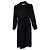 Autre Marque Derek Rose, robe de chambre listrada preta Preto