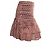 Maje, falda plisada Jezabel estampado floral Roja - vista 4