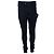 Balmain, schwarze gerippte Jogginghose mit Präge-Logo