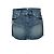 7 for all mankind, falda vaquera con strass Azul