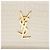Saint Laurent Monogram Sunset Chain Wallet aus krokoprägtem Leder Weiß - Ansicht 9