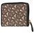 Burberry TB Monogram Small Zip-Around Wallet Brown