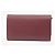 Borsa a tracolla in pelle Burberry Hazelmere Bordò - vista 3
