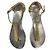 Sandali Giuseppe Zanotti in camoscio giallo e strass