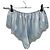 Autre Marque KAT THE LABEL Blaue Satinshorts mit Spitzendetails - Ansicht 2