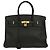 Hermès Hermes Birkin Taurillon Clemence 35 Nero