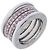 Bulgari Bvlgari B-zero1 Ring aus rosa Granat