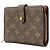 Louis Vuitton Monogram Bi-fold Wallet Braun - Ansicht 2