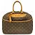 Borsa Louis Vuitton Monogram Deauville Marrone