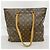 Borsa Tote Louis Vuitton Monogram Cabas Mezzo Marrone - vista 11