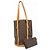 Borsa Tote Louis Vuitton Monogram Bucket GM Marrone