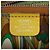 Hermès Cartera compacta de seda Azap Hermes en amarillo - vista 5