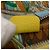 Hermès Cartera compacta de seda Azap Hermes en amarillo - vista 6