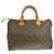 Borsa Louis Vuitton Neo Speedy Pelle Orfevre Leather PM Marrone - vista 2