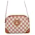 Céline Borsa a Spalla Celine Triomphe Canvas Leather Marrone Bianco Rosso