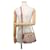 Céline Borsa a Spalla Celine Triomphe Canvas Leather Marrone Bianco Rosso - vista 4