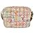 Borsa a tracolla Chanel Clover Charm Multicolore Beige - vista 3