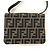Borsa a tracolla mini Fendi Zucca Marrone - vista 3