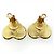 Orecchini a clip Chanel Coco Mark Heart D'oro - vista 4