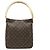 Borsa a Spalla Louis Vuitton Looping GM Marrone