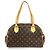 Borsa a Spalla Louis Vuitton Montorgueil PM Marrone - vista 3