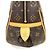 Borsa a Spalla Louis Vuitton Montorgueil PM Marrone - vista 6
