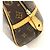 Borsa a Spalla Louis Vuitton Montorgueil PM Marrone - vista 7
