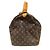 Borsa Boston Louis Vuitton Keepall 50 Marrone - vista 2