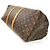 Borsa Boston Louis Vuitton Keepall 50 Marrone - vista 4