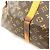 Borsa Boston Louis Vuitton Keepall 60 Marrone - vista 4
