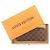 Cartera Louis Vuitton Clemence Damier Long Castaño Fucsia Damier ebene - vista 2