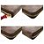 Cartera Louis Vuitton Clemence Damier Long Castaño Fucsia Damier ebene - vista 4