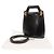 Borsa Salvatore Ferragamo Wanda Mini 2WAY Gancini Nera Nero - vista 2