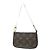 Louis Vuitton Mini pochette accessori Canvas Mini Marrone - vista 2