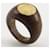 Hermès Hermes Sellier Band Ring Brown  - view 3