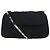 Borsa a tracolla con catena in nylon nero Bottega Veneta