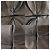 Borsa Tote con volant Prada BR3987 in pelle marrone - vista 10